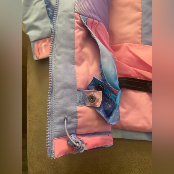 Roxy Girl Dri-Flight American Pie Snow Jacket Blue Landscape NWT Size XL (14) - Picture 10 of 12